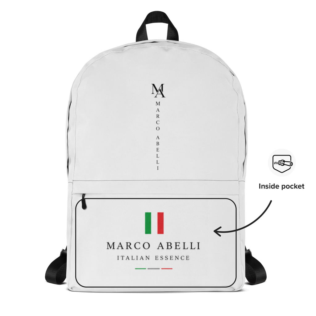Sac à Dos Monogram Luxe | Marco Abelli Italian Essence