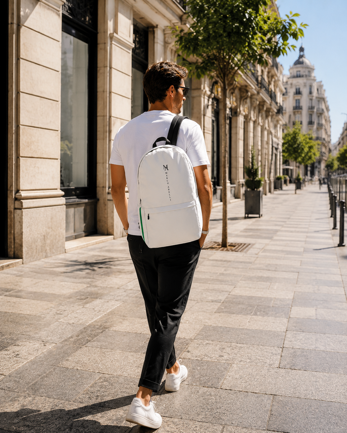 Sac à Dos Monogram Luxe | Marco Abelli Italian Essence